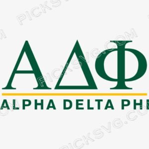 Alpha Delta Phi letter Logo