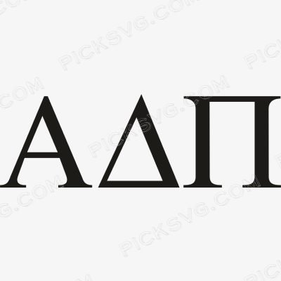 Alpha Delta Pi Greek Svg