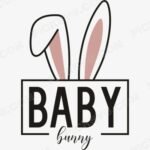 Baby Bunny Svg - Cartoon Characters Svg