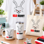 Bad Bunny Head Svg