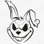 Bad Rabbit Svg - Cartoon Characters Svg