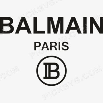Balmain Paris Symbol Svg - Download SVG Files - Free SVG | Buy SVG ...