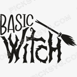 Basic Witch Halloween SVG