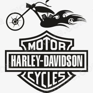 Bike Harley Davidson Svg 1