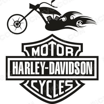 Harley davidson Logos Svg