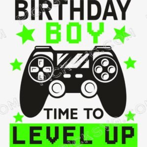 Birthday boy time to level up