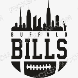 Buffalo Bills Tower Black svg