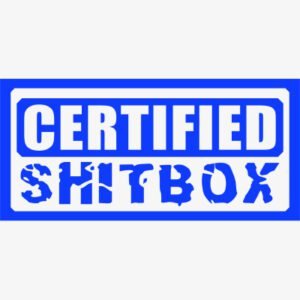 Certified Shitbox Blue