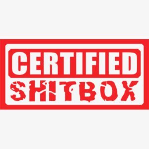 Certified Shitbox Red