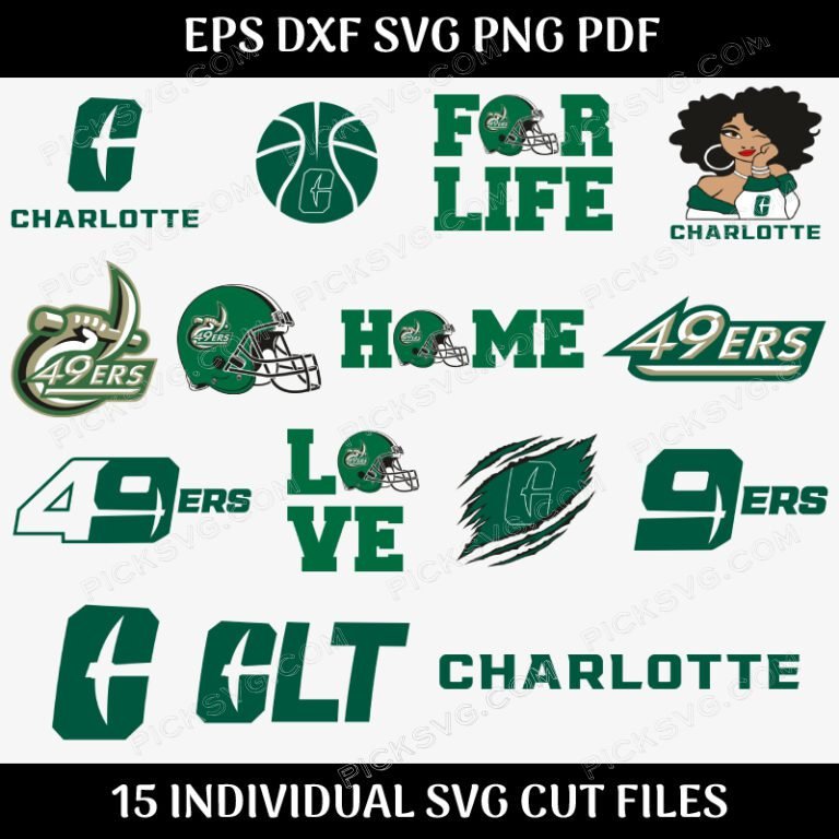 Charlotte 49ers Bundle Svg