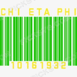 Chi Eta Phi Barcode