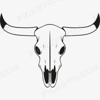 Cow Skull Svg Free