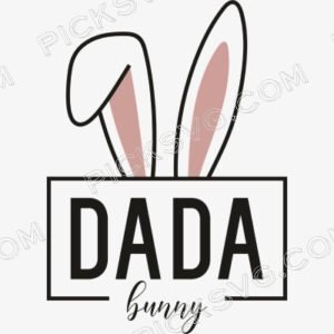 Dada Bunny Svg