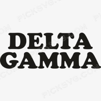 Delta Gamma Letter Black Svg - Download SVG Files - Free SVG | Buy SVG ...