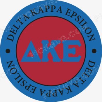 Delta Kappa Epsilon Circle Logo Svg - Free SVG