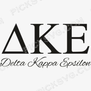 Delta Kappa Epsilon Letter Logo