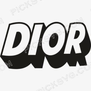 Dior 3D Style Svg