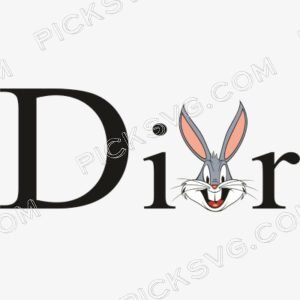 Dior Bugs Bunny Svg