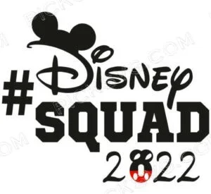 Disney Squad Mickey 2022 Svg - Miscellaneous SVG