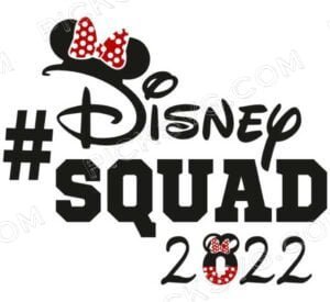 Disney Squad Minnie 2022 Svg