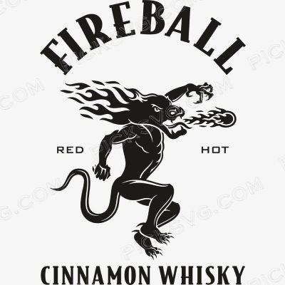 Fireball Whisky Svg