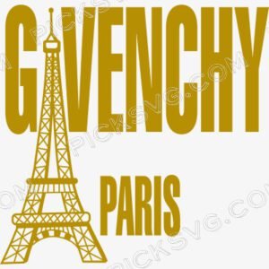 Givenchy Paris with Paris Svg