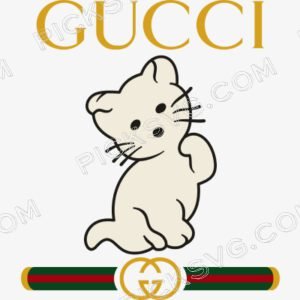 Gucci Cat svg