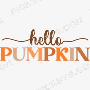 Hello Pumpkin Halloween