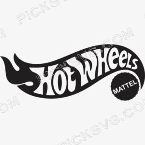 Hot Wheels Mattel Black