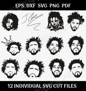 J Cole Bundle Svg