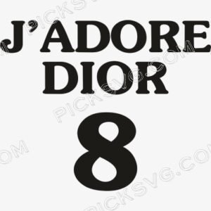 Jadore Dior 8 Svg