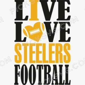 Live Love Steelers Football