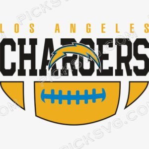 Los Angeles Chargers Ball Logo