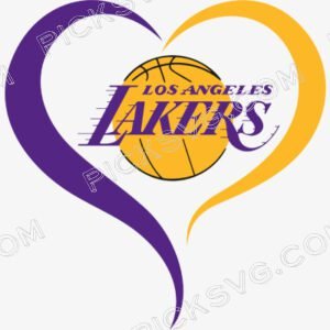 Los Angeles Lakers Heart