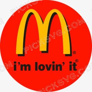 McDonalds I m Lovin it Circle