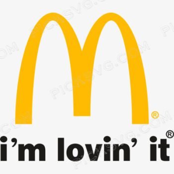McDonalds I m Lovin it Logo Svg - Download Free SVG Cut Files
