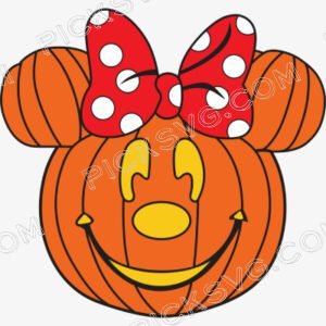 Minnie Pumpkin Halloween