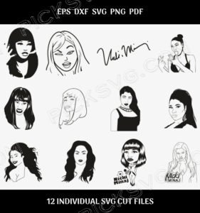 Nicki Minaj Bundle Svg