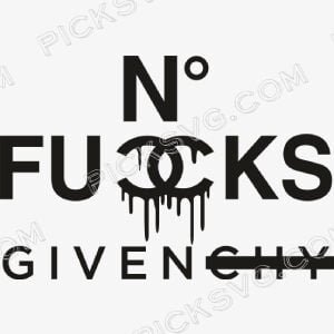 No Fucks Givenchy Svg