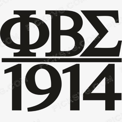 Phi Beta Sigma 1914 Svg - PICKSVG.COM