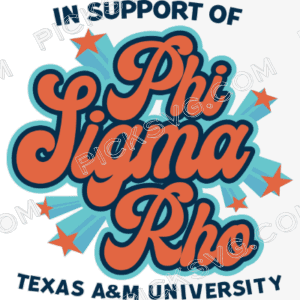 Phi Sigma Rho letter logo