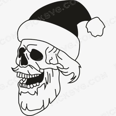 Santa Claus Skull