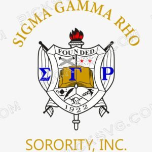 Sigma Gamma Rho Sorority crest 3