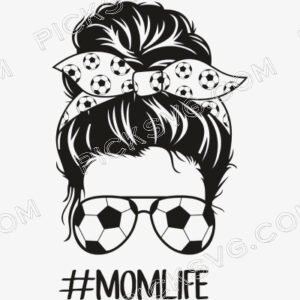 Soccer MomLife Black