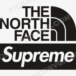 The North Face with Supreme Black