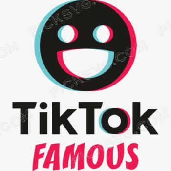 Tiktok Famous Svg - File for Cricut | PickSVG