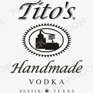 Titos Handmade Vodka Austin Texas Black