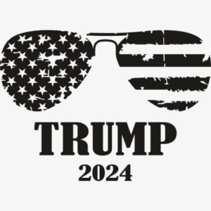 Trump 2024 Sunglasses Svg