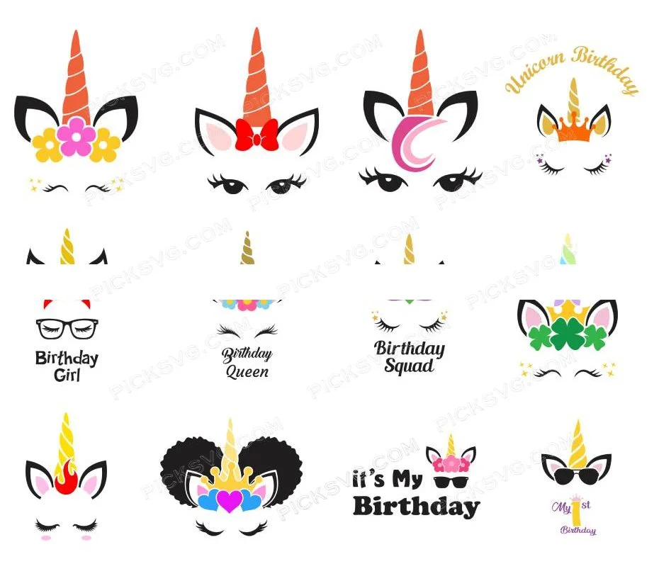 Unicorn Bundle Svg 1 1