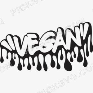 Vegan Dripping Graffiti
